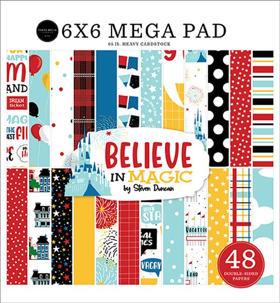 Believe In Magic 6x6 Mega Pad