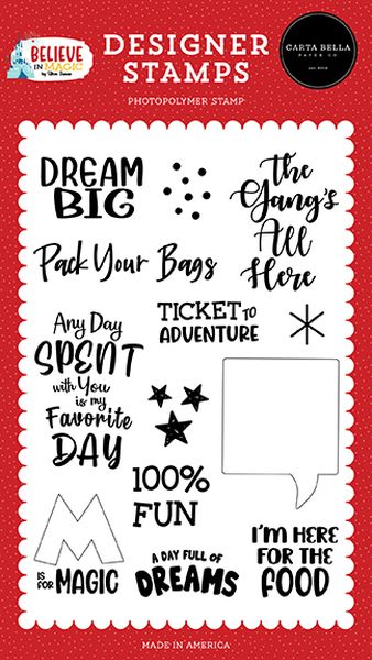 Believe In Magic: M Is For Magic Stamp Set