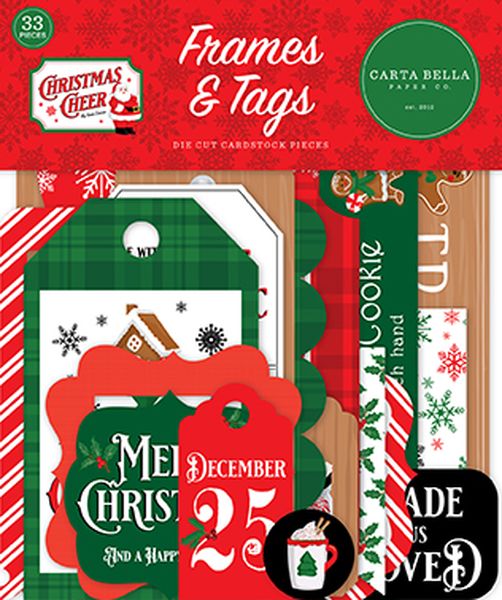 Christmas Cheer Frames & Tags