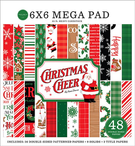 Christmas Cheer Cardmakers 6x6 Mega Pad