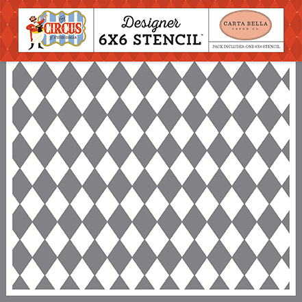 Circus: Join the Circus 6x6 Stencil Set
