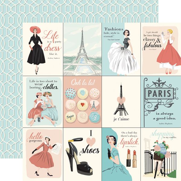 En Vogue: 3x4 Journal Cards