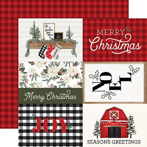 Farmhouse Christmas: 4X6 Journaling Cards