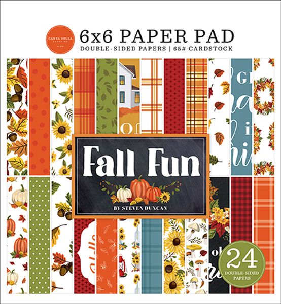 Fall Fun 6x6 Paper Pad