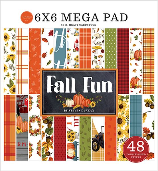 Fall Fun Cardmakers 6X6 Mega Pad