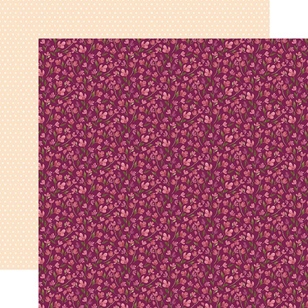 Flora No. 5: Warm Small Floral DS Paper