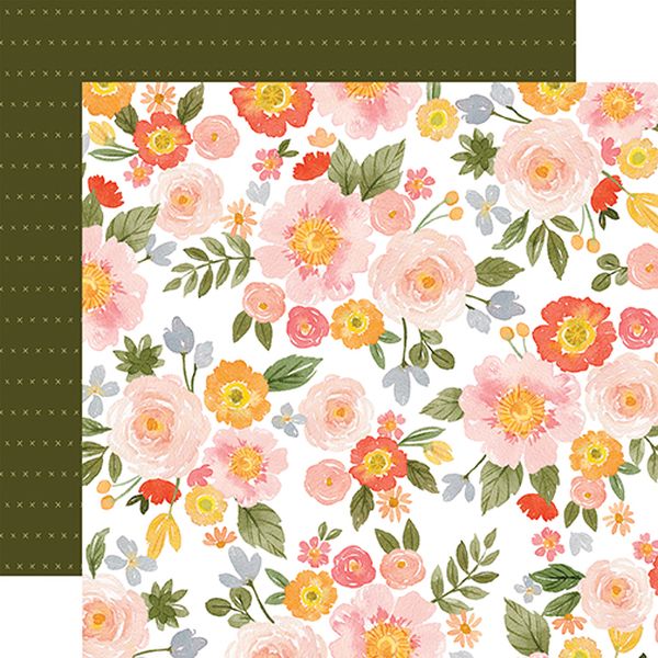 Flora No. 5: Happy Large Floral DS Paper