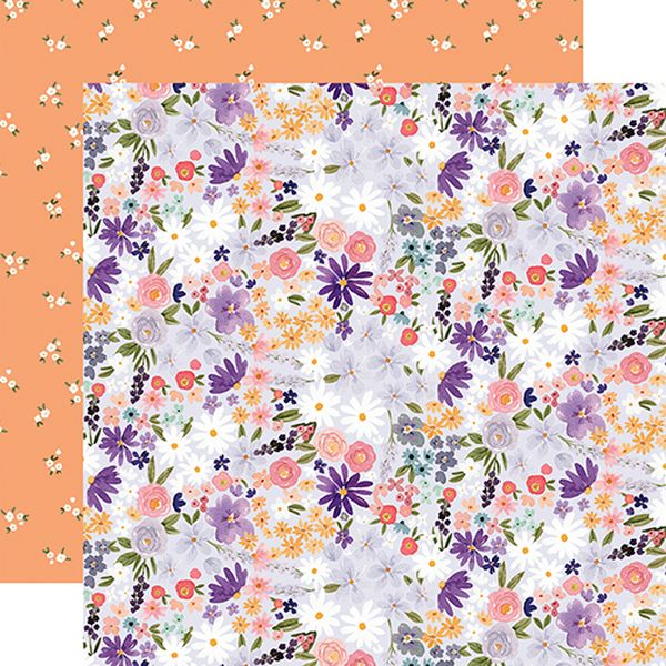 Flora No. 5: Cool Small Floral DS Paper