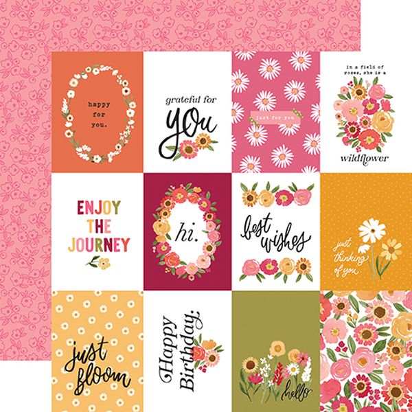 Flora No. 6: Groovy Journaling Cards