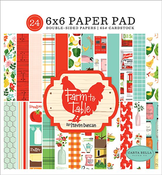 Farm to Table 6x6 Paper Pad