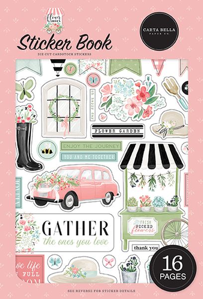 Flower Garden Sticker Book