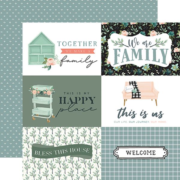 Gather At Home: 6X4 Journaling Cards