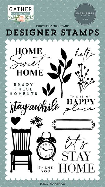 Gather At Home: Enjoy These Moments Stamp Set