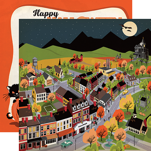 Happy Halloween: Halloween Town DS Paper