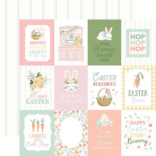 Here Comes Easter: 3x4 Journaling Cards