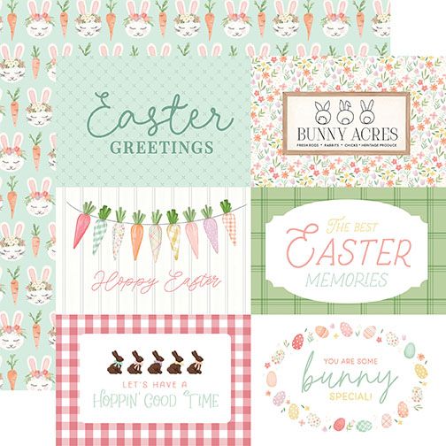Here Comes Easter: 6x4 Journaling Cards