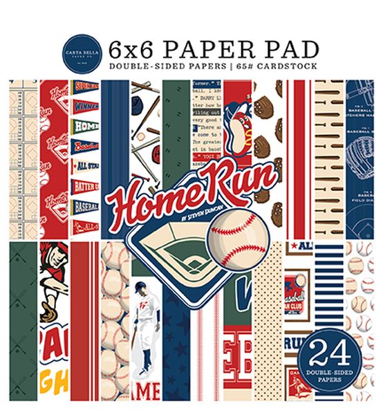 Home Run 6x6 Paper Pad
