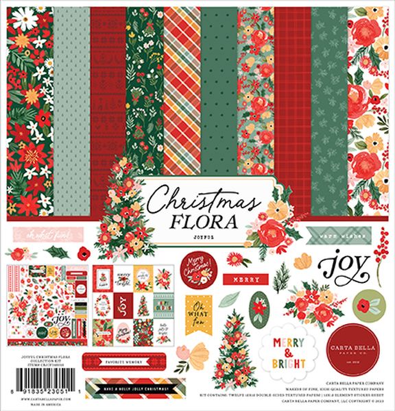 Christmas Flora: Joyful Christmas Flora Collection Kit