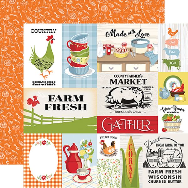 Farmhouse Living: Multi Journaling Cards