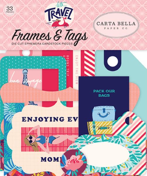 Lets Travel Frames & Tags