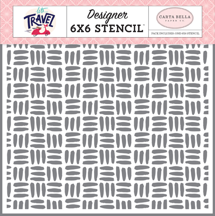 Explore 6x6 Stencil Set