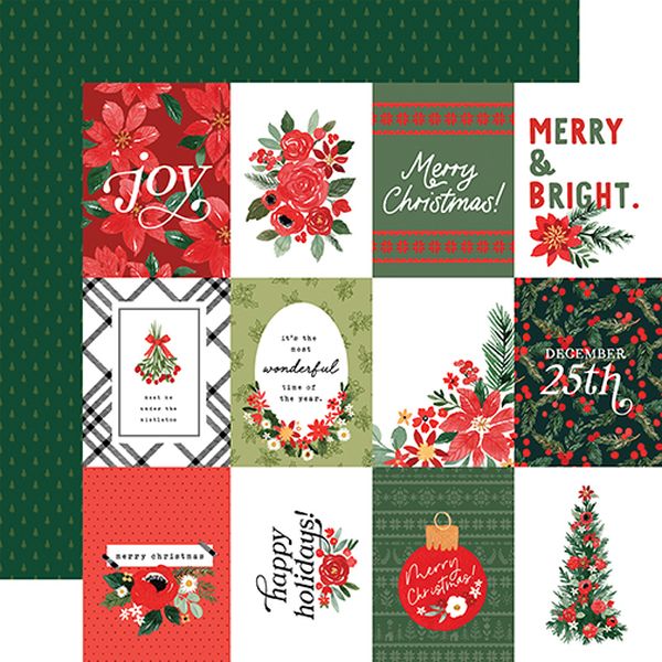 Christmas Flora: Merry Journaling Cards DS Paper DS Paper