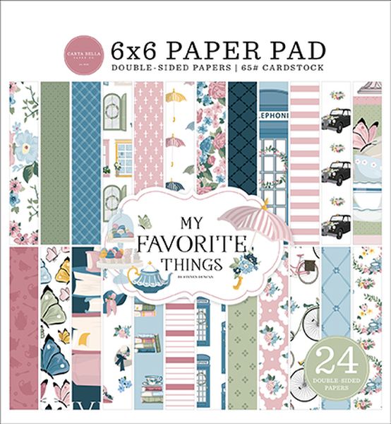 My Favorite Things 6x6 Paper Pad