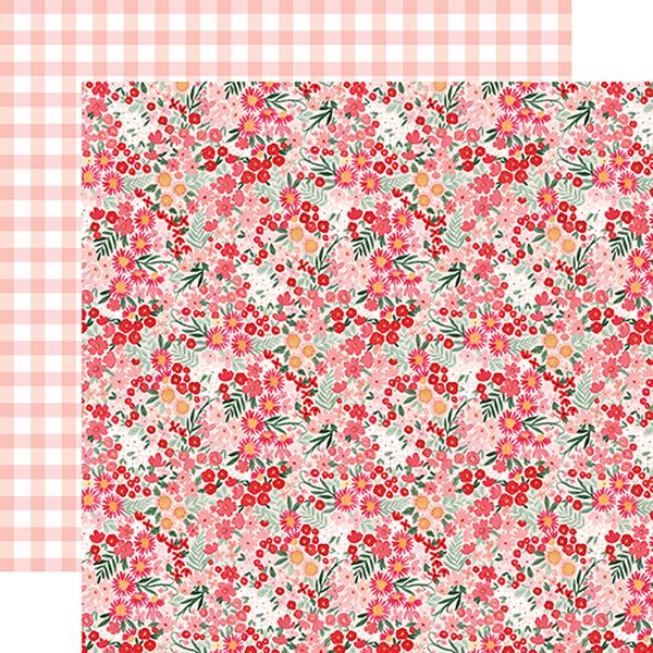 My Valentine: Be Mine Floral DS Paper