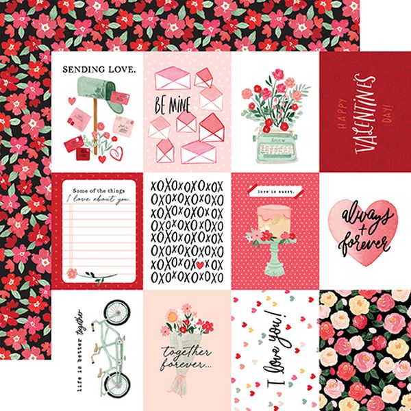 My Valentine: 3x4 Journaling Cards