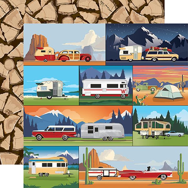 Outdoor Adventures: Camp Trailers DS Paper