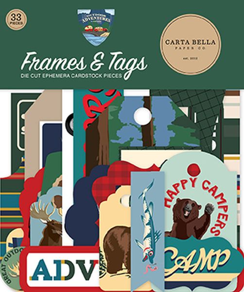 Outdoor Adventure Frames & Tags