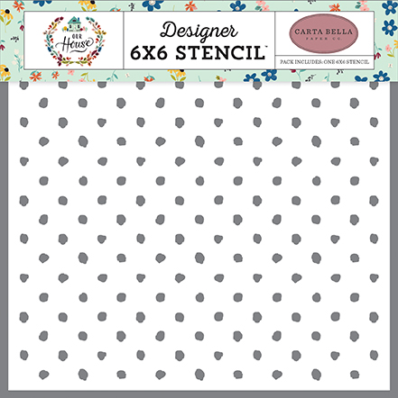 Cozy Dot 6x6 Stencil Set