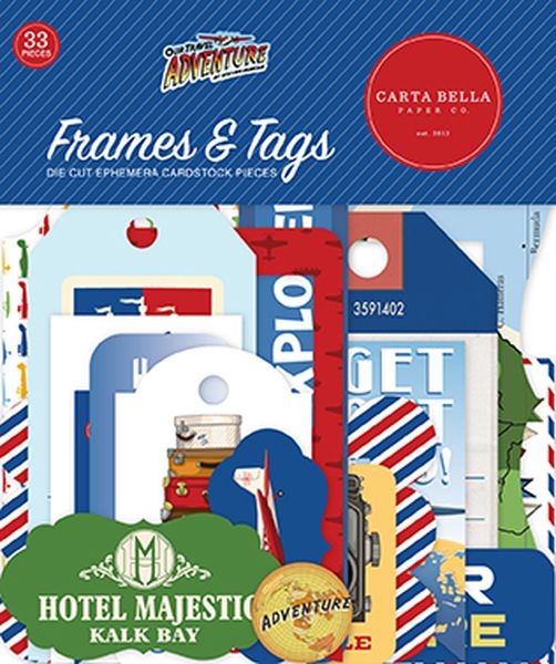 Our Travel Adventure Frames & Tags