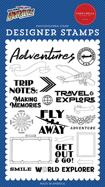 World Explorer Stamp Set