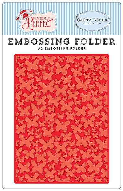 Mini Butterflies A2 Embossing Folder