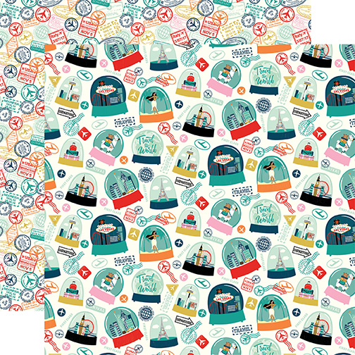 Pack Your Bags: Happy Place DS Paper