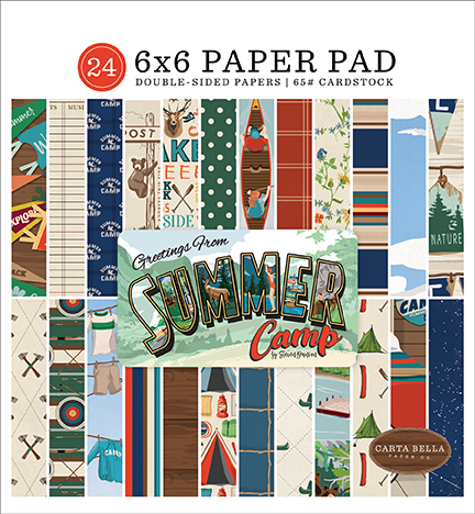 Summer Camp 6x6 Paper Pad