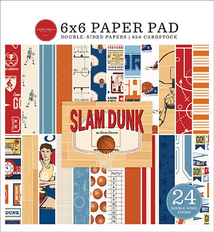 Slam Dunk 6x6 Paper Pad