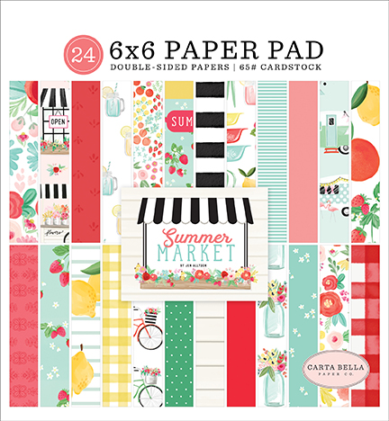 Summer Market 6x6 Paper Pad