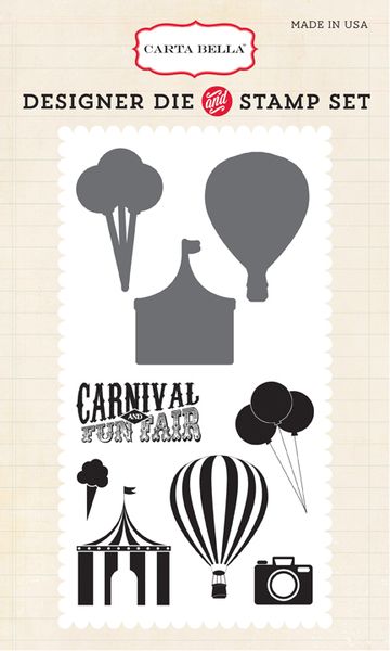 Carnival Fun Fair Die/Stamp Combo