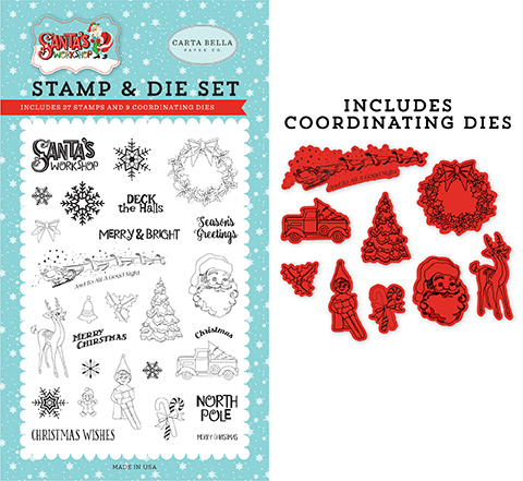 To All A Good Night Die/Stamp Set