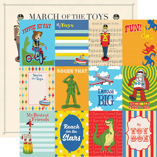 Toy Box: 3x4 Journaling Cards