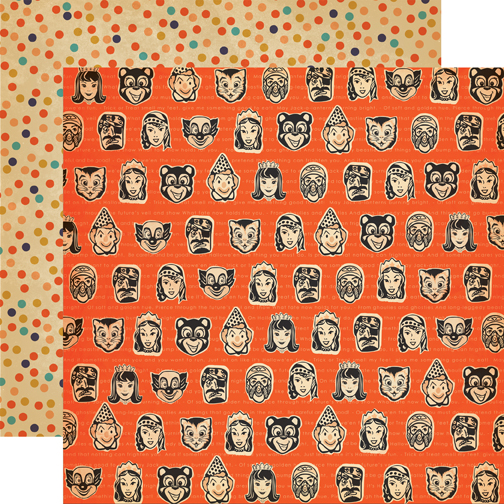 Trick or Treat: Masks DS Paper