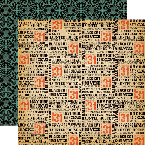 Trick or Treat: Halloween Words DS Paper