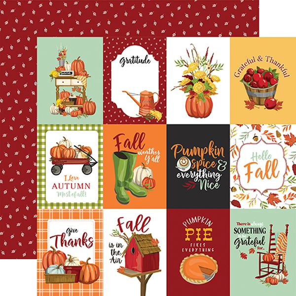Welcome Autumn: 3X4 Journaling Cards