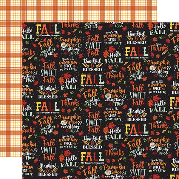 Welcome Autumn: Fall Sweet Fall DS Paper