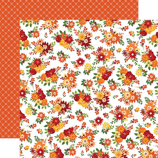 Welcome Autumn: Fall Floral DS Paper