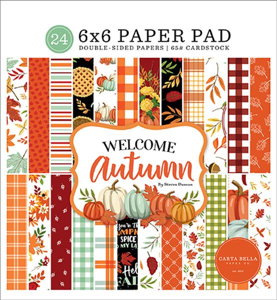 Welcome Autumn 6x6 Paper Pad