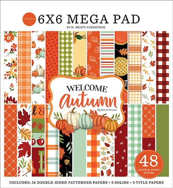 Welcome Autumn Cardmakers 6X6 Mega Pad
