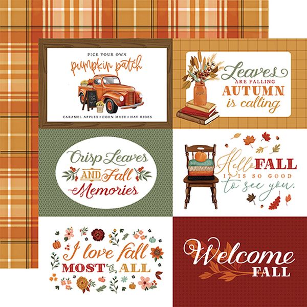 Welcome Fall: 6x4 Journaling Cards